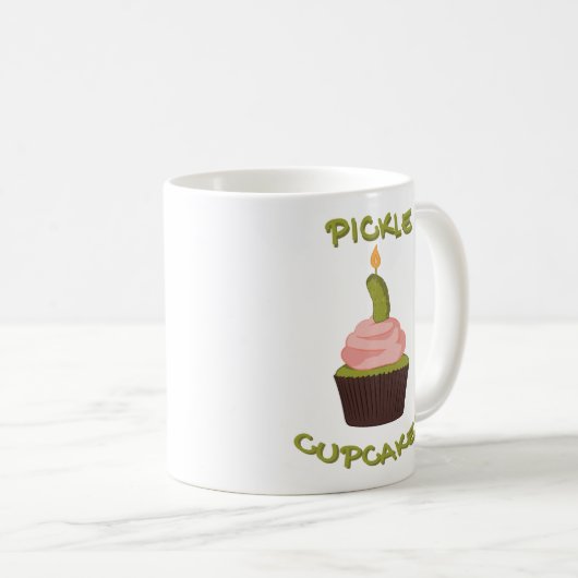 PICKLE CUPCAKS KAFFEETASSE (VorderseiteRechts)