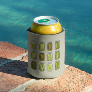 Pickle-Enthusiast Vintage-Dosen-Gurken Glas Weihna Dosenkühler