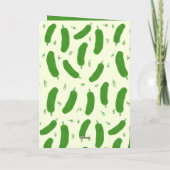 Pickle & Fresh Collection Birthday Card Karte (Rückseite)