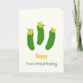 Pickle & Fresh Collection Birthday Karte (Vorderseite)