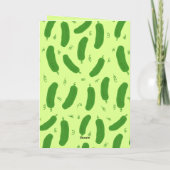 Pickle & Fresh Collection Geburtstag Karte (Rückseite)