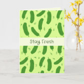 Pickle & Fresh Collection Geburtstag Karte (Gelbe Blume)