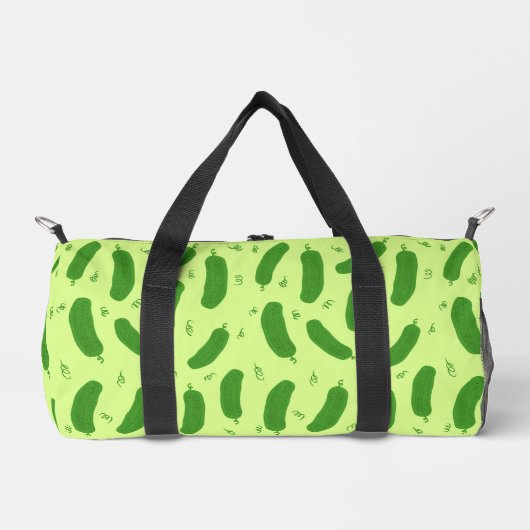 Pickle & Fresh Collection gemustert Duffle Bag (Vorderseite)