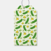 Pickle & Fresh Collection gemustert Geschenkanhänger (Vorderseite)