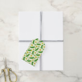 Pickle & Fresh Collection gemustert Geschenkanhänger (Mit Garn)