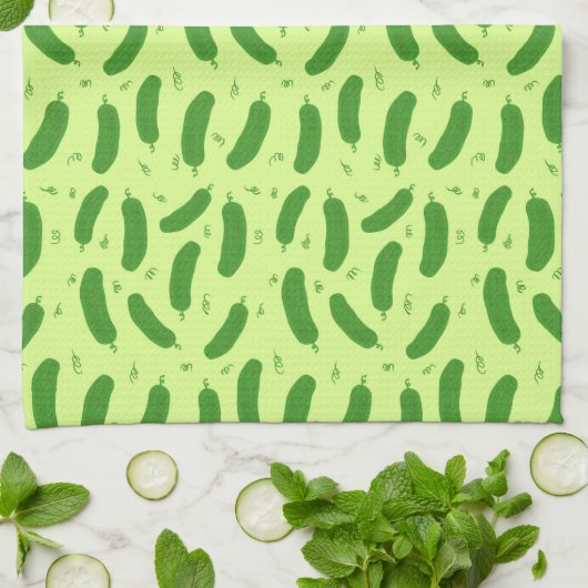 Pickle & Fresh Collection gemustert Geschirrtuch (Gefaltet)