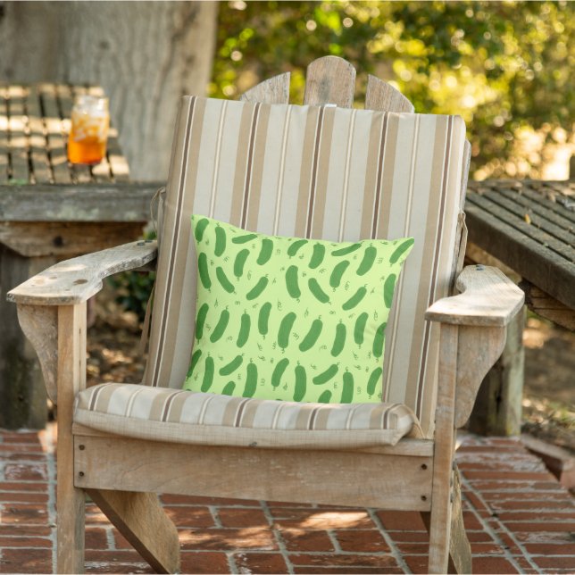 Pickle & Fresh Collection gemustert Kissen (Stuhl)