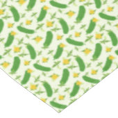 Pickle & Fresh Collection gemustert Tischdecke (Schrägansicht)