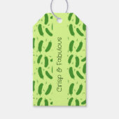 Pickle & Fresh Collection Geschenkanhänger (Vorderseite)