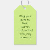 Pickle & Fresh Collection Geschenkanhänger (Rückseite)