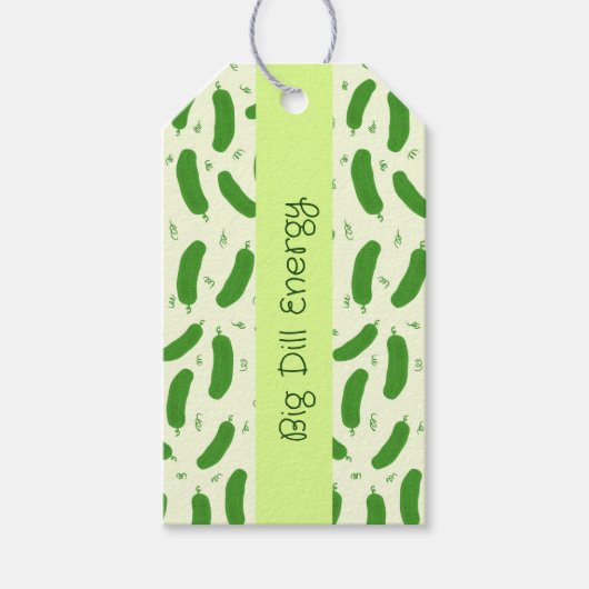 Pickle & Fresh Collection Geschenkanhänger (Vorderseite)