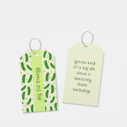 Pickle & Fresh Collection Geschenkanhänger