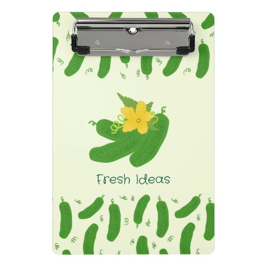 Pickle & Fresh Collection Mini Klemmbrett (Vorderseite)