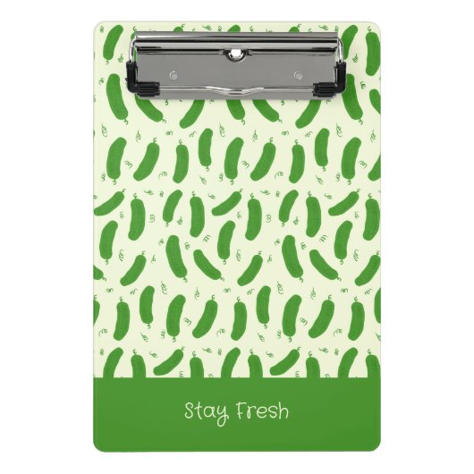 Pickle & Fresh Collection Mini Klemmbrett (Vorderseite)