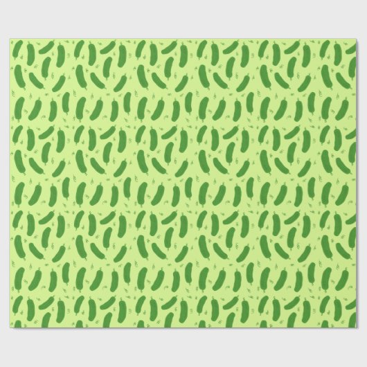 Pickle & Fresh Collection patterned Geschenkpapier (Flach)
