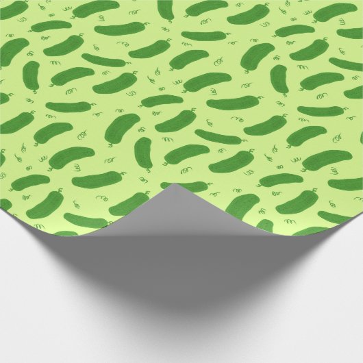 Pickle & Fresh Collection patterned Geschenkpapier (Ecke)