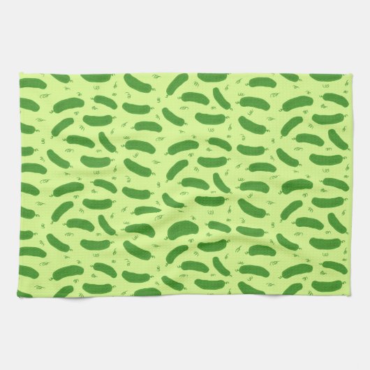 Pickle & Fresh Collection patterned Geschirrtuch (Horizontal)