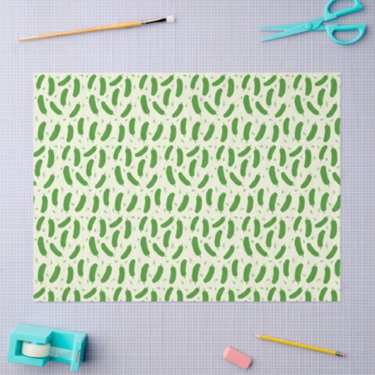 Pickle & Fresh Collection patterned Seidenpapier (Basteln)