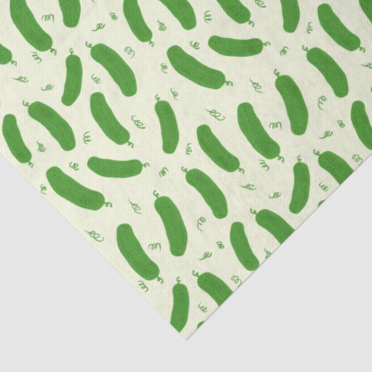 Pickle & Fresh Collection patterned Seidenpapier (Detail)