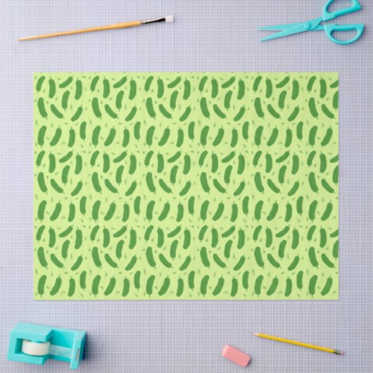 Pickle & Fresh Collection patterned Seidenpapier (Basteln)