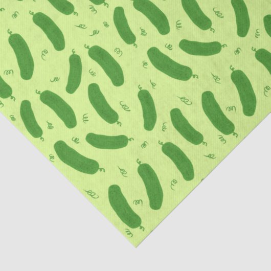 Pickle & Fresh Collection patterned Seidenpapier (Detail)