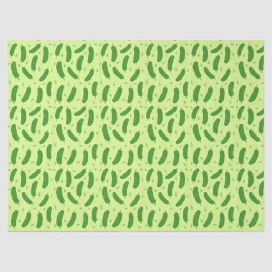 Pickle & Fresh Collection patterned Seidenpapier (Vorderseite)