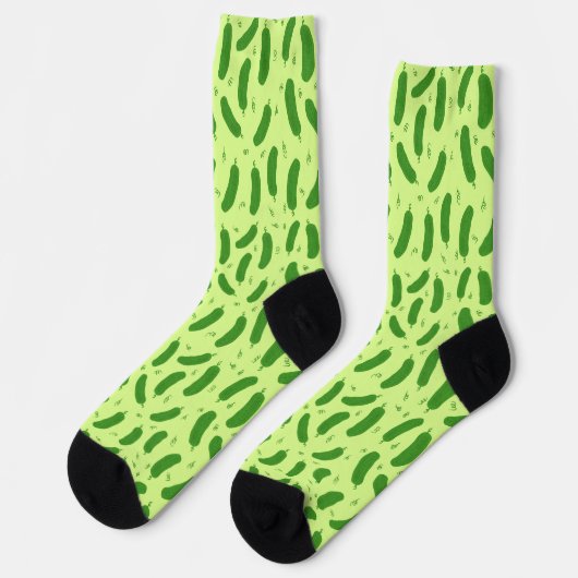 Pickle & Fresh Collection patterned Socken (Linkes Detail)