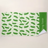Pickle & Fresh Collection Strandtuch (Vorderseite)