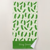 Pickle & Fresh Collection Strandtuch (Vorderseite)