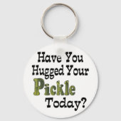 Pickle Hugger Schlüsselanhänger (Vorderseite)