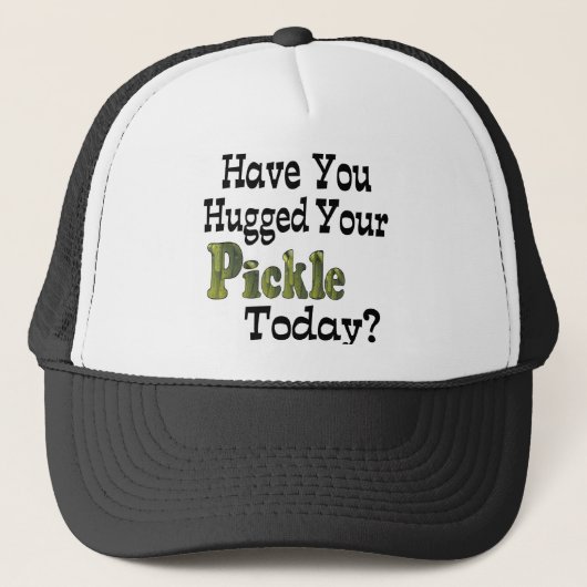 Pickle Hugger Truckerkappe (Vorderseite)