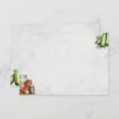 Pickle Jar Basic Blank Recicard Begleitkarte (Vorne/Hinten)