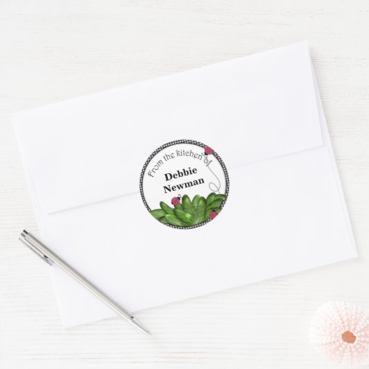 Pickle Jar Stickers Personalisiert (Umschlag)