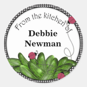 Pickle Jar Stickers Personalisiert