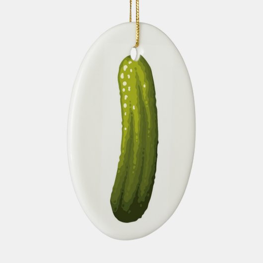 Pickle Keramik Ornament (Rechts)