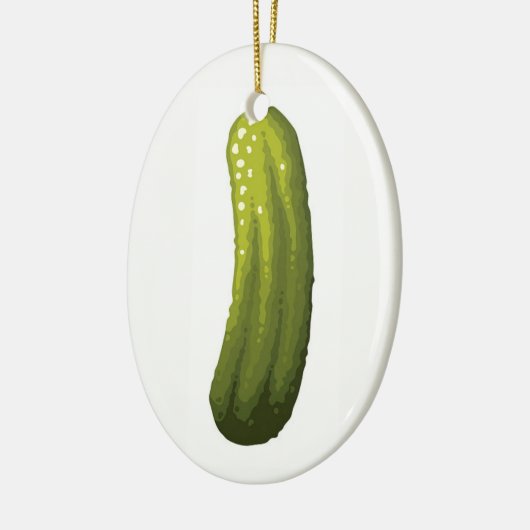 Pickle Keramik Ornament (Links)