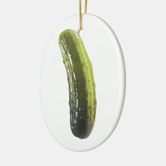 Pickle Keramik Ornament (Links)