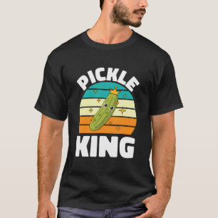 Pickle King Funny Pickles Food T-Shirt