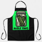 PICKLE KING VATER MENS FUNNY KÜCHE SCHÜRZE (Vorderseite)