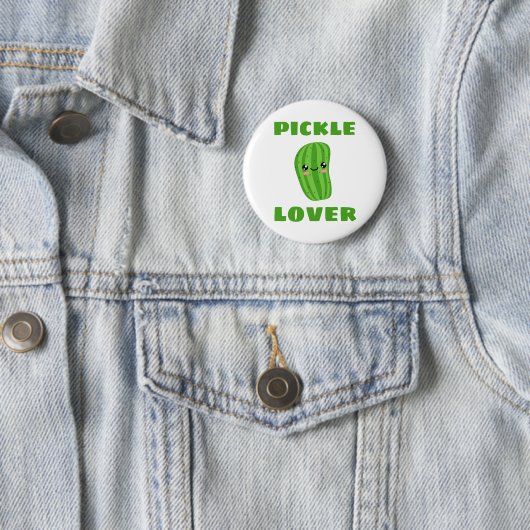 Pickle Lover Button (Beispiel)