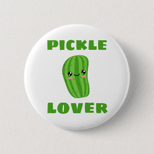 Pickle Lover Button