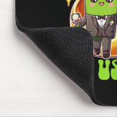 Pickle Lover Groom & Amp; Brauttrockenmord Mousepad (Ecke)