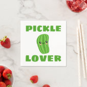 Pickle Lover Serviette (Beispiel)