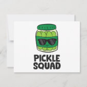 Pickle Lover Team Pickles Funny Pickle Squad (Rückseite)