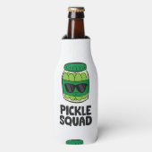 Pickle Lover Team Pickles Funny Pickle Squad Flaschenkühler (Flaschenvorderseite)