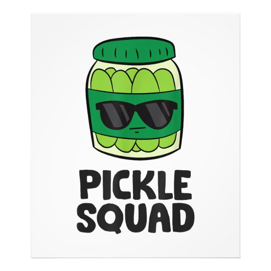 Pickle Lover Team Pickles Funny Pickle Squad Fotodruck (Vorne)