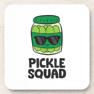 Pickle Lover Team Pickles Funny Pickle Squad Getränkeuntersetzer