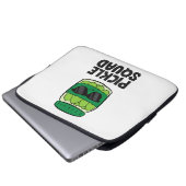 Pickle Lover Team Pickles Funny Pickle Squad Laptopschutzhülle (Vorne Knopf)