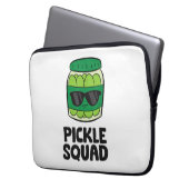 Pickle Lover Team Pickles Funny Pickle Squad Laptopschutzhülle (Vorderseite Links)