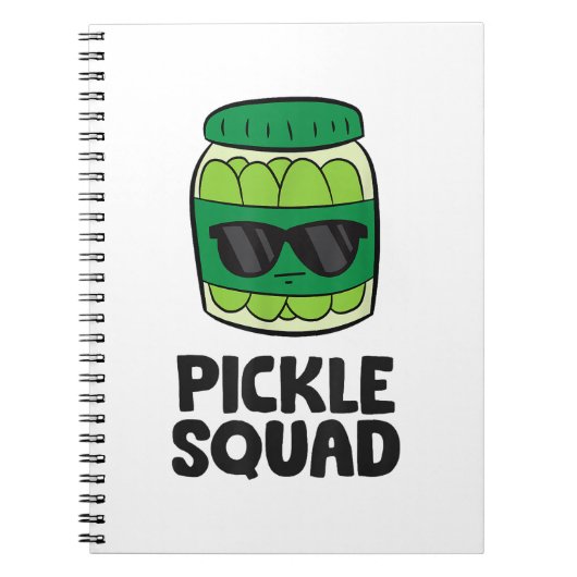 Pickle Lover Team Pickles Funny Pickle Squad Notizblock (Vorderseite)